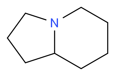 octahydroindolizine_分子结构_CAS_13618-93-4