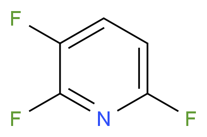 2,3,6-Trifluoropyridine_分子结构_CAS_3512-18-3)