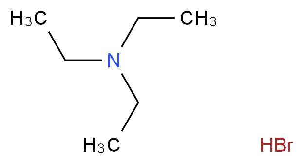 三乙胺氢溴酸盐_分子结构_CAS_636-70-4)