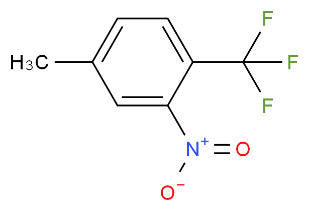 4-Methyl-2-nitro-1-(trifluoromethyl)benzene_分子结构_CAS_154057-13-3)