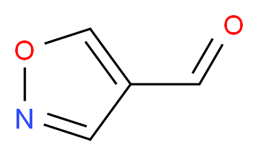 1,2-oxazole-4-carbaldehyde_分子结构_CAS_65373-53-7