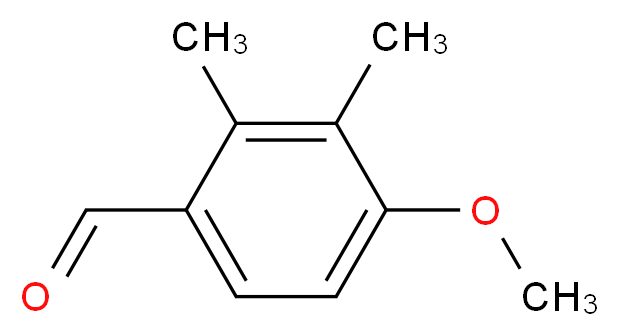 4-Methoxy-2,3-diMethylbenzaldehyde_分子结构_CAS_38998-17-3)