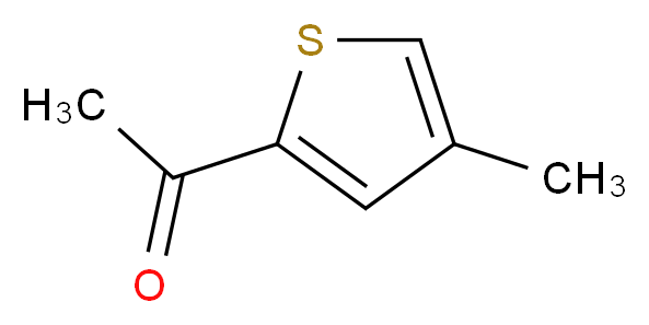 2-Acetyl-4-methylthiophene_分子结构_CAS_13679-73-7)