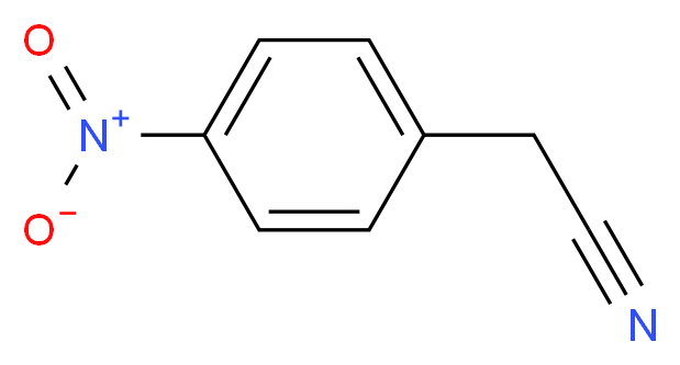 4-硝基苯乙腈_分子结构_CAS_555-21-5)