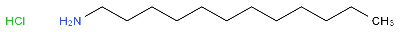 dodecan-1-amine hydrochloride_分子结构_CAS_929-73-7