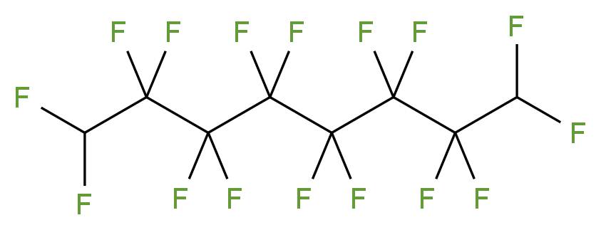 1,1,2,2,3,3,4,4,5,5,6,6,7,7,8,8-hexadecafluorooctane_分子结构_CAS_307-99-3