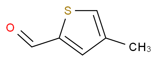 4-methylthiophene-2-carboxaldehyde_分子结构_CAS_6030-36-0)