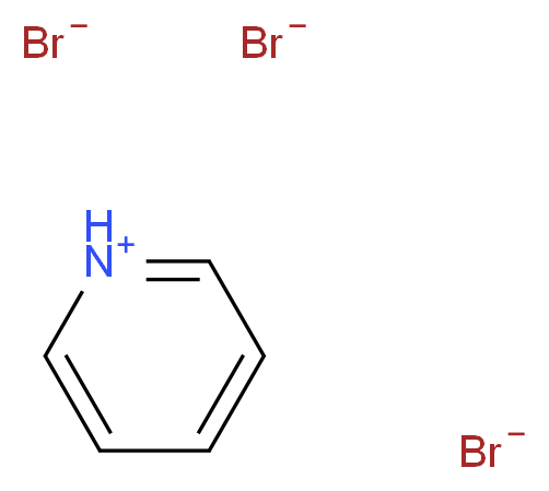 pyridin-1-ium tribromide_分子结构_CAS_39416-48-3