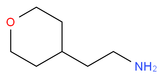 4-(2-Aminoethyl)tetrahydro-2H-pyran 97%_分子结构_CAS_65412-03-5)