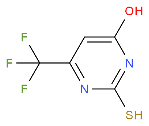 CAS_358-54-7 分子结构