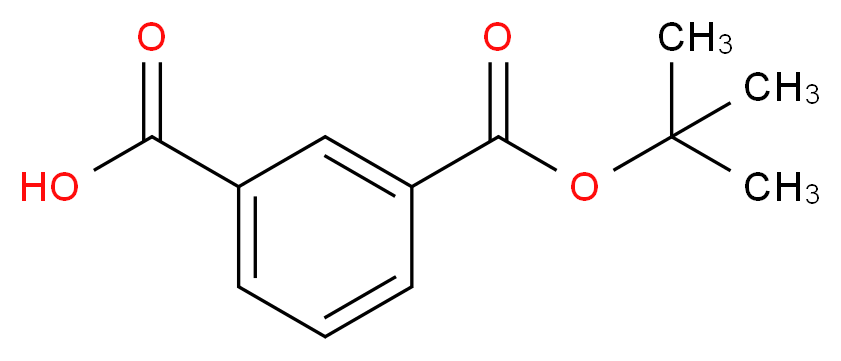 3-[(tert-butoxy)carbonyl]benzoic acid_分子结构_CAS_33704-19-7