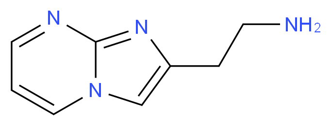 (2-imidazo[1,2-a]pyrimidin-2-ylethyl)amine_分子结构_CAS_936940-74-8)