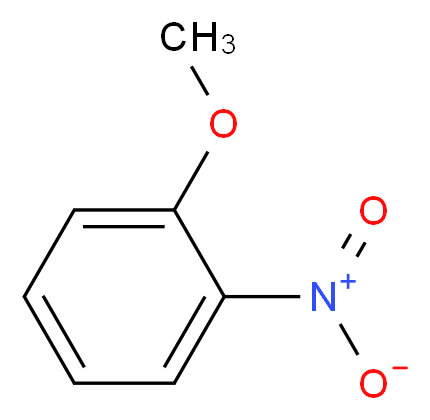 1-methoxy-2-nitrobenzene_分子结构_CAS_91-23-6