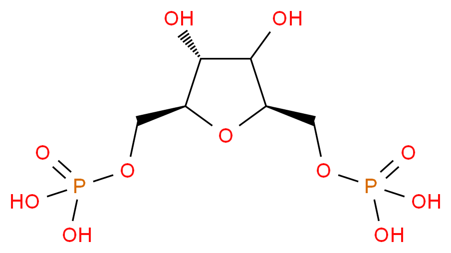 2,5-Anhydro-D-glucitol-1,6-diphosphate_分子结构_CAS_4429-47-4)