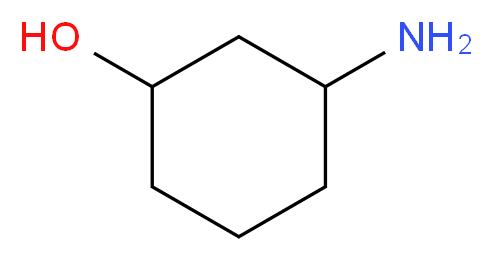 3-aminocyclohexan-1-ol_分子结构_CAS_40525-77-7)