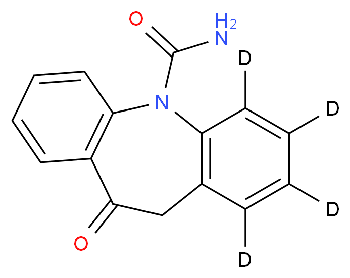 Oxcarbazepine-D4 (Major)      _分子结构_CAS_1020719-71-4)