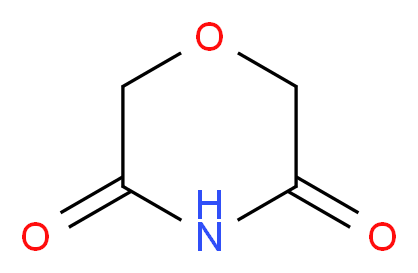 吗啉-3,5-二酮_分子结构_CAS_4430-05-1)