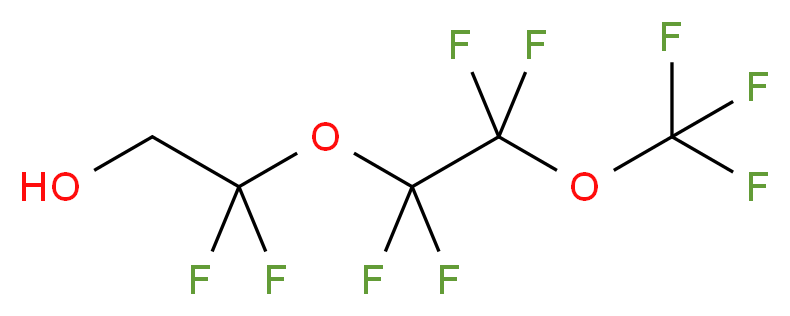 1H,1H-Nonafluoro-3,6-dioxaheptan-1-ol_分子结构_CAS_330562-43-1)