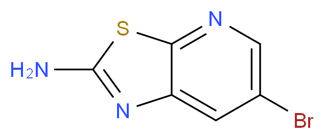 2-Amino-6-bromothiazolo[5,4-b]pyridine_分子结构_CAS_1160791-13-8)