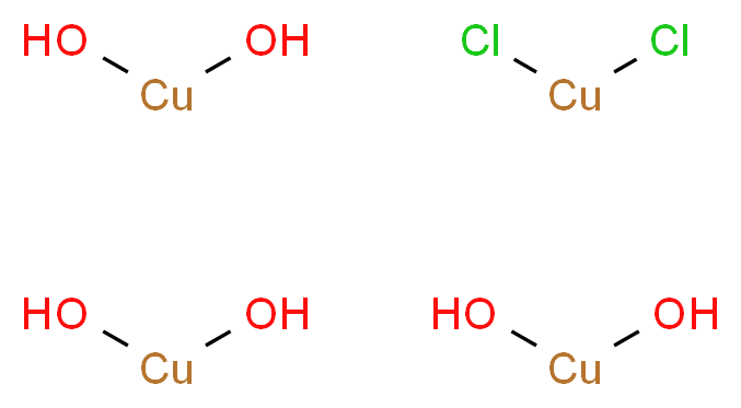 CUPRIC OXYCHLORIDE_分子结构_CAS_1332-65-6)