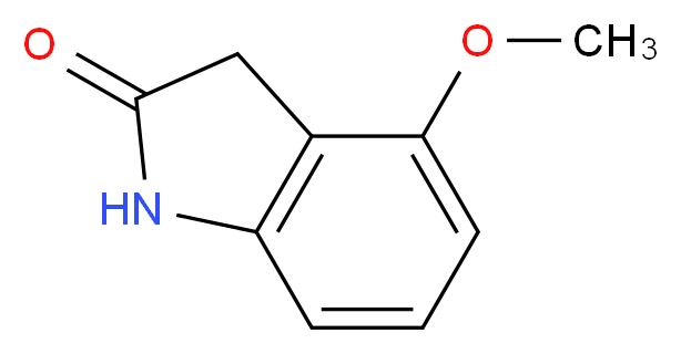 4-METHOXY-2-INDOLINONE_分子结构_CAS_7699-17-4)