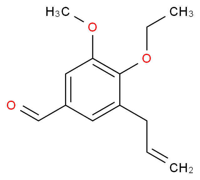 3-Allyl-4-ethoxy-5-methoxy-benzaldehyde_分子结构_CAS_)
