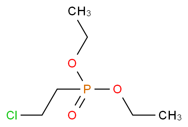 diethyl (2-chloroethyl)phosphonate_分子结构_CAS_10419-79-1