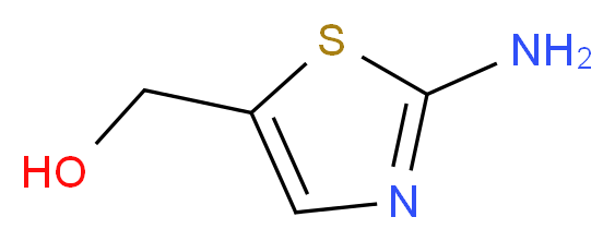 2-AMINO-5-THIAZOLEMETHANOL_分子结构_CAS_131184-73-1)