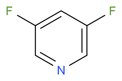 3,5-二氟吡啶_分子结构_CAS_71902-33-5)