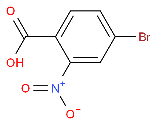 4-bromo-2-nitrobenzoic acid_分子结构_CAS_99277-71-1