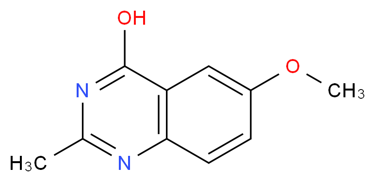 6-methoxy-2-methylquinazolin-4-ol_分子结构_CAS_)