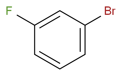 1-bromo-3-fluorobenzene_分子结构_CAS_1073-06-9