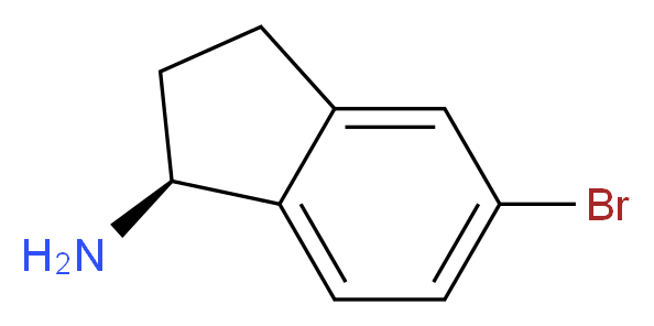 (1S)-5-BROMOINDANYLAMINE_分子结构_CAS_903557-29-9)