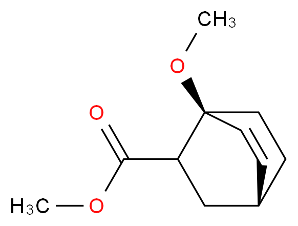 1-甲氧基二环[2.2.2]辛基-5-烯-2-羧酸甲酯_分子结构_CAS_5259-50-7)