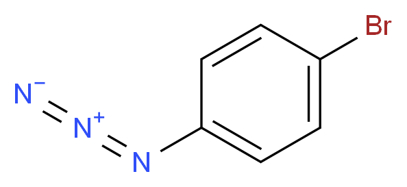 1-Azido-4-bromobenzene solution_分子结构_CAS_2101-88-4)