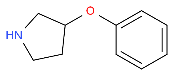 3-phenoxypyrrolidine_分子结构_CAS_931581-76-9