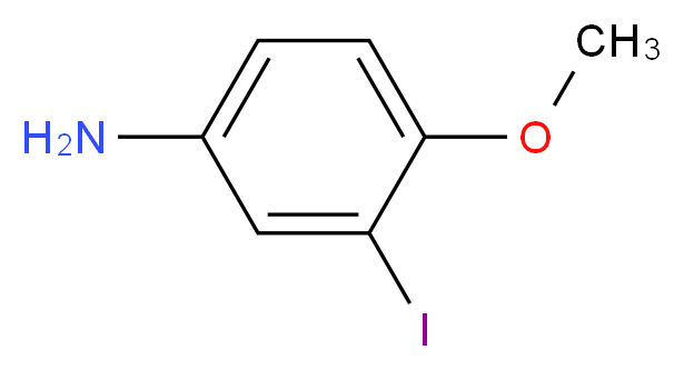 3-Iodo-4-methoxyaniline_分子结构_CAS_74587-12-5)