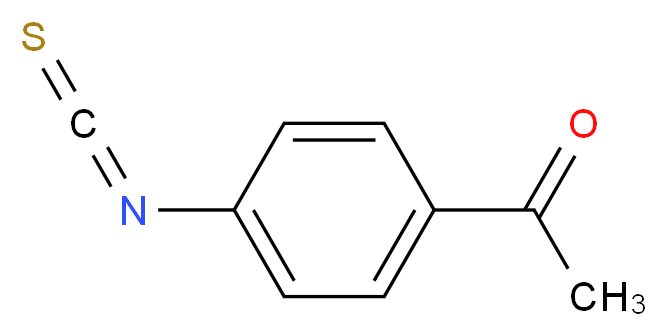 1-(4-isothiocyanatophenyl)ethanone_分子结构_CAS_)