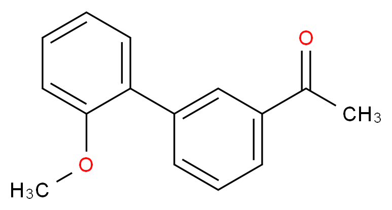 1-(2'-Methoxy[1,1'-biphenyl]-3-yl)ethanone_分子结构_CAS_)