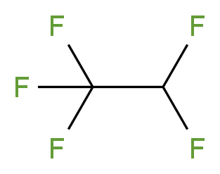 1,1,1,2,2-pentafluoroethane_分子结构_CAS_354-33-6