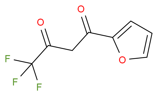 1-(Fur-2-yl)-4,4,4-trifluorobutane-1,3-dione, tech_分子结构_CAS_326-90-9)