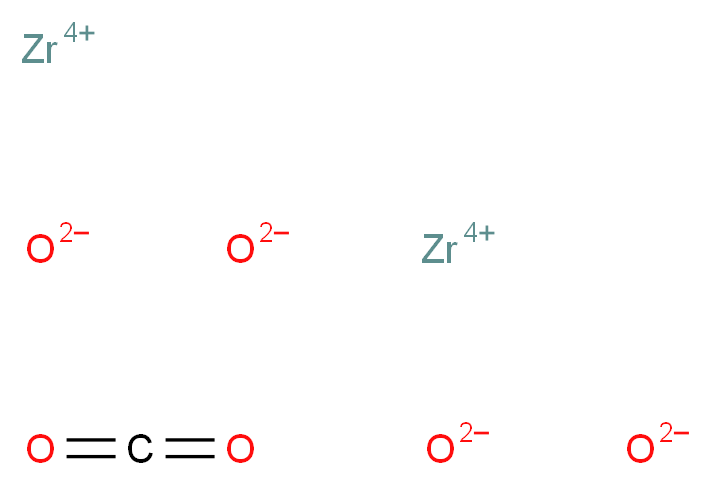 碳酸锆, 碱性水合物_分子结构_CAS_57219-64-4)