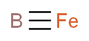 ironylidyneborane_分子结构_CAS_12006-84-7