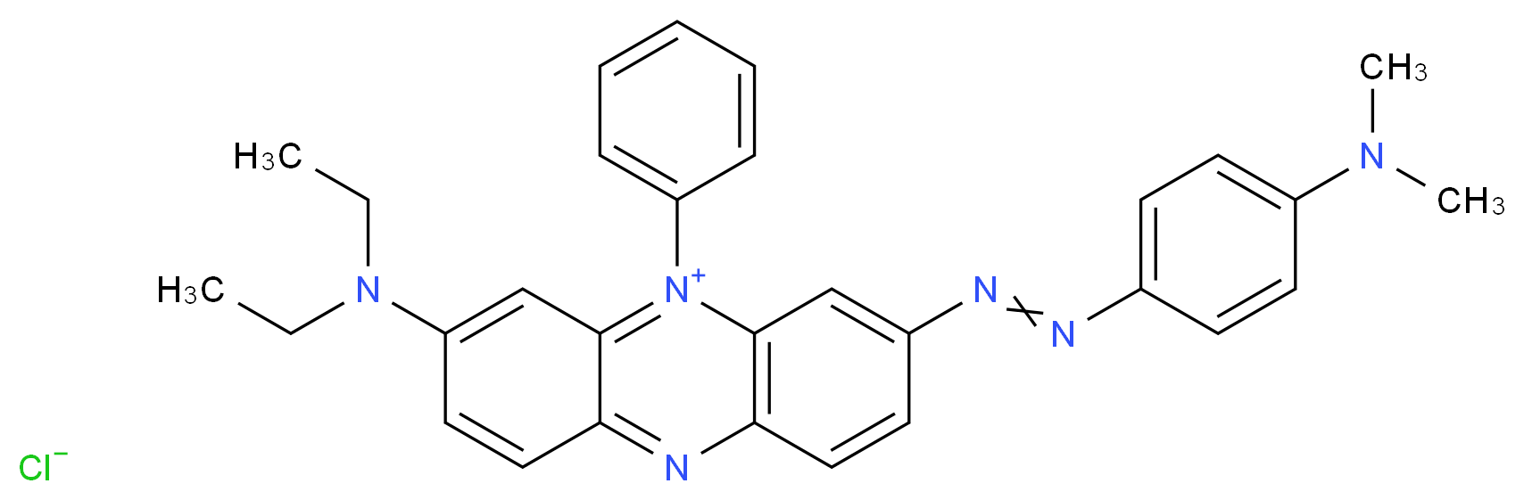 健那绿 B_分子结构_CAS_2869-83-2)