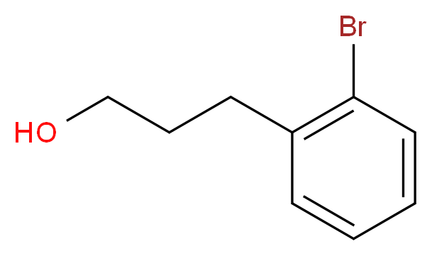 3-(2-bromophenyl)propan-1-ol_分子结构_CAS_52221-92-8)