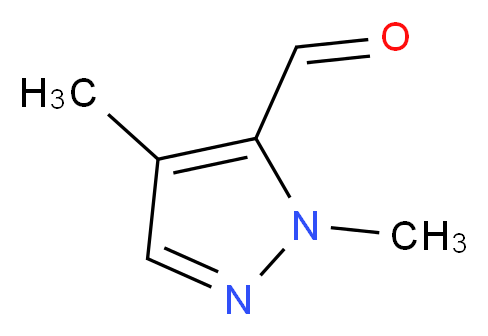 2,4-Dimethyl-2H-pyrazole-3-carbaldehyde_分子结构_CAS_)