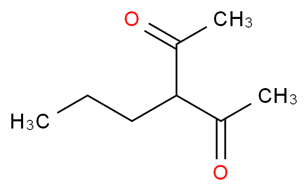 3-ACETYLHEXANONE-2_分子结构_CAS_1540-35-8)