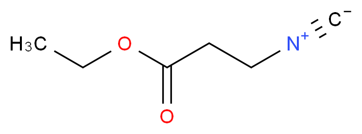 ethyl 3-isocyanopropanoate_分子结构_CAS_2920-08-3