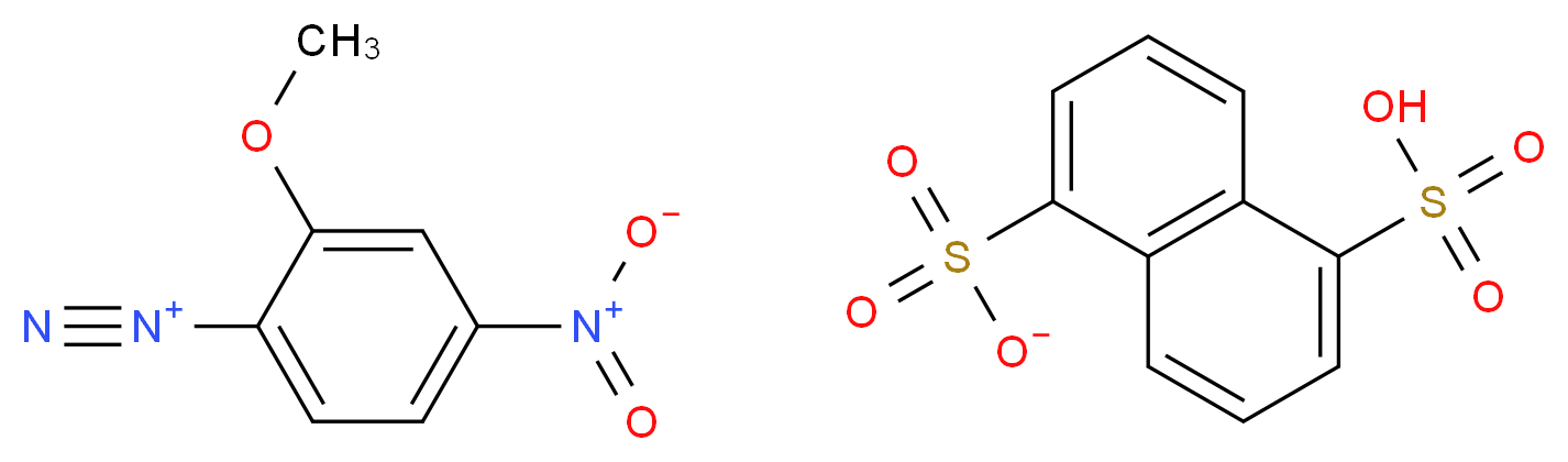 FAST RED B SALT_分子结构_CAS_49735-71-9)