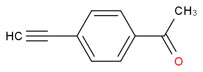 1-(4-ethynylphenyl)ethan-1-one_分子结构_CAS_42472-69-5